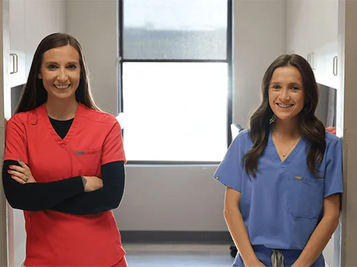 Our nurse practitioners standing together.